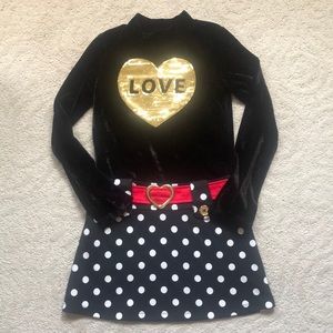 CRB girl “Love” Dress- cute for Valentine’s Day!💌❤️